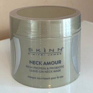 SKINN NECK AMOUR RICH PROTEIN & PROBIOTIC LEAVE-ON NECK MASK (6 OZ) SEALED
